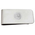 Silvertone Finish Money Clip